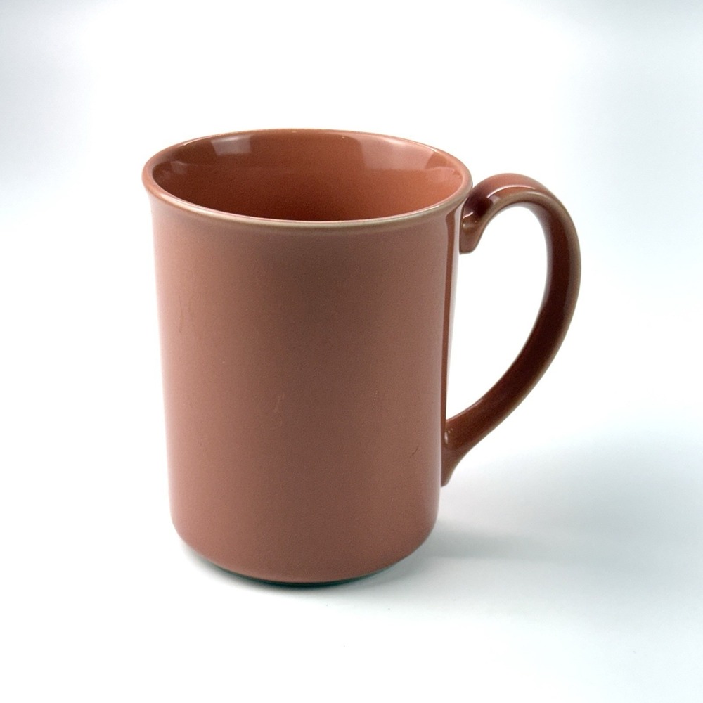 1 Corningโ Coffee Mug Coral Stoneware Vintage Mid Century Modern Style Tea Cup